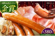 【ふるさと納税限定】TESIOの自家製フランク＆ボローニャセット (計380g) 豚肉 ハム ソーセージ 小分け 真空パック 沖縄市 / TESIO ハム ソーセージ 詰め合わせ 人気 金賞受賞 ギフト ウインナー おすすめ 贈り物 BBQ 朝食 沖縄県産 [BCAD005]