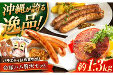 『ハム贅沢セット』 豚肉 ポークステーキ ソーセージ ハム 詰め合わせ お取り寄せ 国産 ギフト 冷凍 沖縄市 / DELICATESSEN NUCHIBUTA [BCAR007]