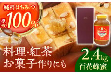 コハマのハチミツ 百花蜂蜜 2.4kg×1本 蜂蜜 はちみつ ハチミツ 国産 ギフト 沖縄市 / 農業生産法人株式会社小浜養蜂場 [BCAQ006]