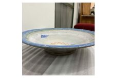 スリップウェア皿 陶器 食器 うつわ 皿 器 ギフト 沖縄市 / 唐仙窯 [BCBK005]