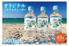 オリジナルミネラルウォーター｜水 ミネラルウォーター オリジナル 豊見城 豊見城市 とみぐすく 豊見城ワーラー ウォーター 500ml 24本 2ケース ペットボトル 沖縄 沖縄県(BQ003)