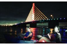 満点の星と夜景の海中道路ナイトカヤックツーリング！【1名様】