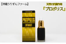 【沖縄うりずんファーム】天然の抗菌作用「プロポリス」
