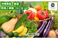 うるま市を中心とした県産野菜・果物セット（M）【うるマルシェ厳選】