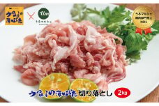 うるまの海ぶた　切り落とし（計2.0kg）