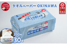 ペーパータオル吸水性抜群！タオルペーパー「OKINAWA」