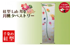 【紅型Lab邦】月桃　タペストリー