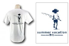 【海人工房】海想TシャツLサイズ×ホワイト