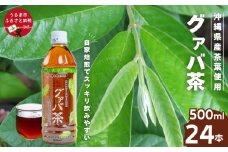 グァバ茶ペットボトル500ml（24本入り1ケース）