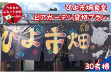 沖縄民謡ショーなどが楽しめる！ビアガーデン３時間貸切プラン（30名様）