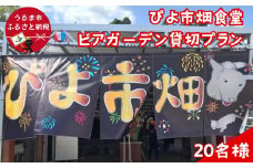 沖縄民謡ショーなどが楽しめる！ビアガーデン３時間貸切プラン（20名様）