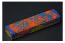 かりゆし文鎮（小）　作品名【大輪の花火】