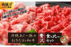 【ふるさと納税】沖縄あぐー豚＆おきなわ和牛の贅沢食べ比べセット（2.5kg）