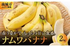バナナ 南城市 ナムワバナナ 2kg