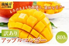 【先行予約】訳ありだけど完熟　自分へのご褒美アップルマンゴー　800ｇ