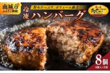 《あぐ〜豚の旨みを凝縮》ハンバーグ 120g × 8個（960g）冷凍【美ら島あぐ～】|沖縄県 南城市 沖縄従来アグーと良質な白豚をかけあわせた 豚肉のハンバーグ  送料無料