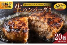 《あぐ〜豚の旨みを凝縮》ハンバーグ 120g × 20個（2400g）冷凍【美ら島あぐ～】|沖縄県 南城市 沖縄従来アグーと良質な白豚をかけあわせた 豚肉のハンバーグ 2.4kg 送料無料