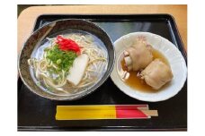 【そば処 玉家】てびちそば 4食セット【定期便】毎月3回