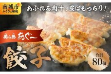 【美ら島あぐ～】餃子（80個入り／4パック×20個入り）