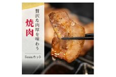 ＜ふるさと納税限定＞くんじゃん豚 焼肉セット3.2kg(バラ・ロース)【1582036】