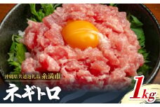 ＜沖縄県共通返礼品/糸満市＞まぐろ ネギトロ 1kg(200g×5P)【1591579】