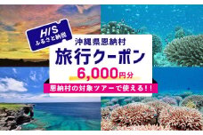 HISふるさと納税クーポン（沖縄県恩納村）6,000円分