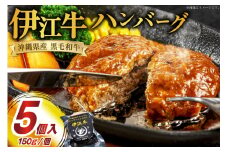 牛 100% ハンバーグ 伊江牛ハンバーグ 5個 セット [伊江牛 沖縄県 伊江村 ie47bde180000] ブランド牛 惣菜 和牛 冷凍 簡単 小分け 料理 美味しい 牛肉 個包装 国産 黒毛和牛