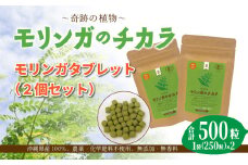 奇跡の植物＜モリンガ＞タブレット（2個セット） ☆ 読谷村産 沖縄 お手軽 持ち運び便利 栄養満点 スーパーフード