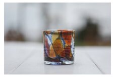 【RYUKYU GLASS WORKS 海風】ステンドロック（RED）