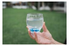 【RYUKYU GLASS WORKS 海風】オキナワオーシャン　バドロック 〇 読谷村 コップ 夏 琉球ガラス 色違い有 沖縄 ガラス工房 彩り ブルー 清涼感 地場産品 手作り 人気商品 色違い有 プレゼントに ギフトに お祝いに オススメ 伝統工芸品
