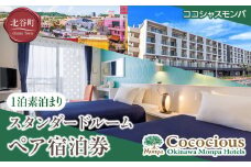 【ふるさと納税】【ココシャスモンパ】スタンダードルーム１泊素泊まりペア宿泊券