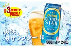 オリオン スッキリ爽快 サザンスター（500ml×24本）オリオンビール ビール 缶ビール オリオンビール 発泡酒 第三のビール アルコール 沖縄県 中城村 送料無料 人気 贈答 贈り物