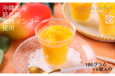 沖縄県産完熟マンゴーソルベ