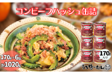 沖縄ホーメル コンビーフハッシュ 170g　6缶　　牛肉 じゃがいも カレー チャンプルー 惣菜 缶詰 おかず 弁当 沖縄料理 長期保存 非常食 常備食 沖縄ホーメル