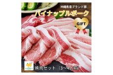 ＜ギフト・贈答＞パイナップルポーク焼肉セット(3～4人前)【1386174】