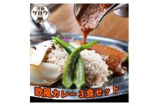 沖縄県豚パイナップルポーク欧風カレー3食セット【1389388】