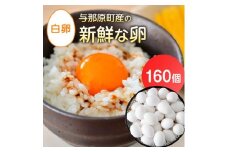 与那原町産の新鮮な卵160個(白卵)_ 生卵 たまご 玉子 鶏卵 まとめ買い 卵かけご飯 朝ごはん 玉子焼き 人気 美味しい 【1408730】