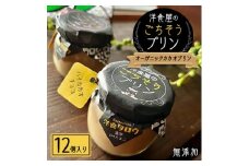 洋食屋のごちそうプリン「オーガニックカカオプリン12個入り」無添加スイーツ【1450635】