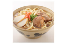 〈期間限定〉年越し沖縄そば ソーキ肉 ゆで麺 4食セット 12/24以降順次発送【1553332】