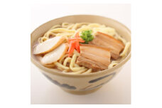 〈期間限定〉年越し沖縄そば 三枚肉 ゆで麺 4食セット 12/24以降順次発送【1565379】