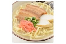 ＜沖縄本場の味・レビューキャンペーン対象＞与那覇食品の沖縄そば(麺・スープ・三枚肉付き)4食セット【1663925】