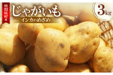 ＜2026年3月から順次発送＞じゃがいも(インカのめざめ)3kg【1626898】
