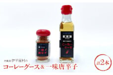コーレーグース1本&一味唐辛子1本【1518266】