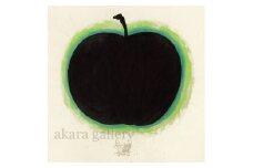 名嘉睦稔　木版画「青い林檎」＆島の特産品No31ーA