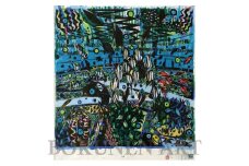 名嘉睦稔　木版画「礁原の空」＆島の特産品No60ーA