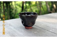 沖縄県立博物館美術館にも常設展示！ガローシぐいのみ（三つえくぼ）（桐箱付き）