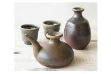 【ようざん窯】泡盛酒器セット - とっくり 徳利 おちょこ お猪口 カラカラ 沖縄陶器 酒器 酒器セット 4点セット 食器 ペア 泡盛 おすすめ 沖縄県 八重瀬町
