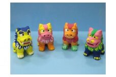 「自然体験学校」とっておきのシーサー絵付け体験（ペアチケット）- シーサー 絵付け 色塗り 体験 思い出 記念 オリジナル 自分だけのシーサー 置物 インテリア 厄除け 縁起物 おすすめ 沖縄県 八重瀬町