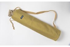 「琉球帆布」ヨガマットケースA（ジュート）- ヨガ マットケース 収納 帆布 手づくり ハンドメイド 軽い 丈夫 布 人気 シンプル おしゃれ 琉球帆布 手仕事 伝統技術 沖縄県 八重瀬町【価格改定】