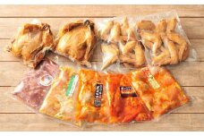 ★やんばる若鶏９点セット★山原若鶏のロースト＆味付若鶏 - 国産 チキン 鶏肉 若鶏 やわらか ジューシー 小分け 便利 おすすめ 沖縄県 八重瀬町
